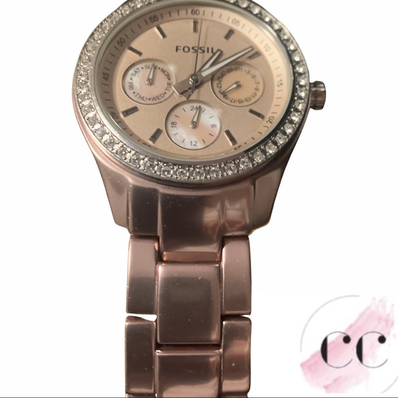 Rise Gold Fossil Watch - Picture 10 of 13